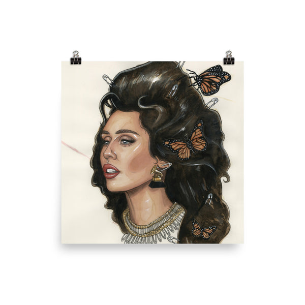 MILEY'S BUTTERFLY - Gicleé Art Prints