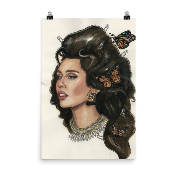 MILEY'S BUTTERFLY - Gicleé Art Prints