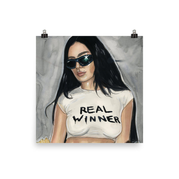 REAL WINNER - Giclee Art Prints