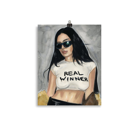 REAL WINNER - Giclee Art Prints