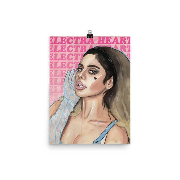 ELECTRA HEART - Giclée Art Prints