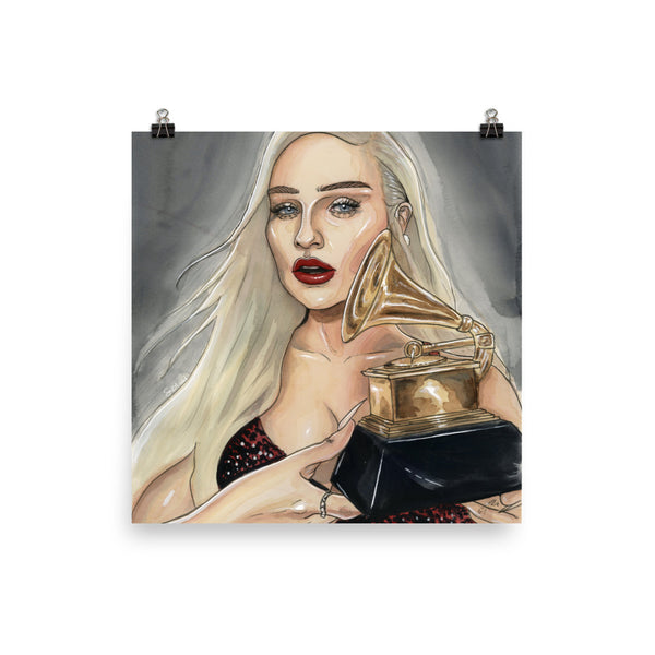 KIM PETRAS GRAMMY - Giclee Art Prints