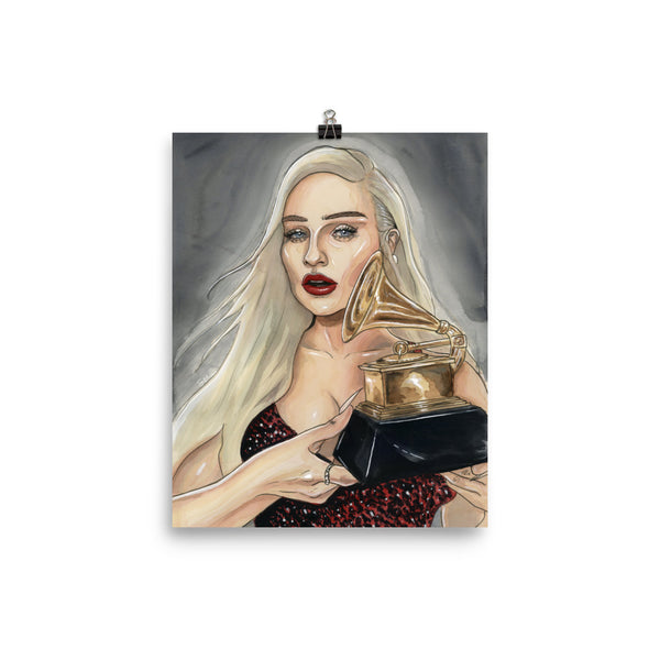 KIM PETRAS GRAMMY - Giclee Art Prints