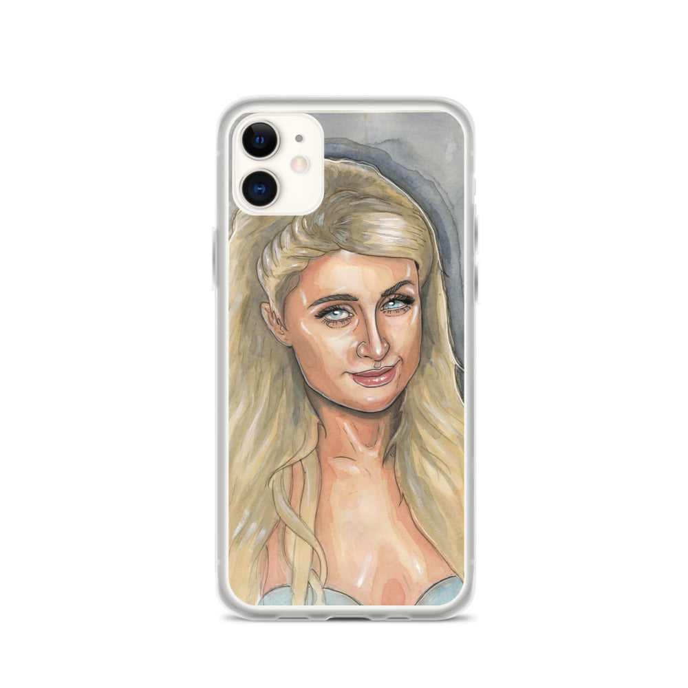 Paris Hilton Mugshot 1 iPhone Case