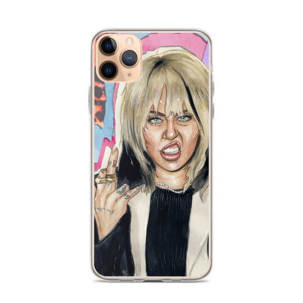 Miley Middle Finger iPhone Case