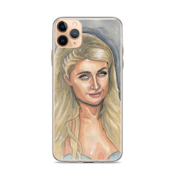 Paris Hilton Mugshot 1 iPhone Case