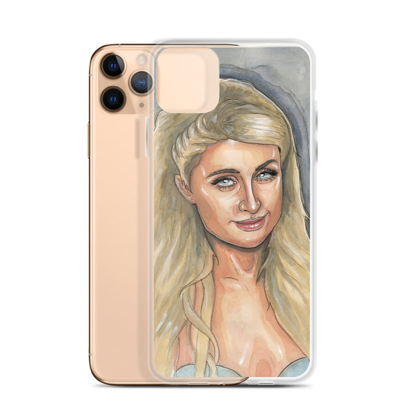 Paris Hilton Mugshot 1 iPhone Case