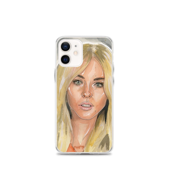 Lindsay Lohan Mugshot 1 iPhone Case