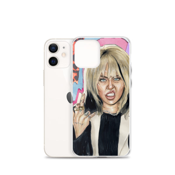 Miley Middle Finger iPhone Case