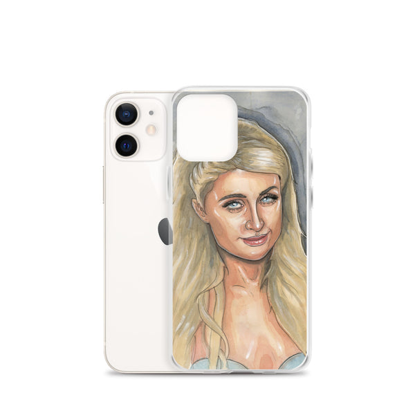 Paris Hilton Mugshot 1 iPhone Case