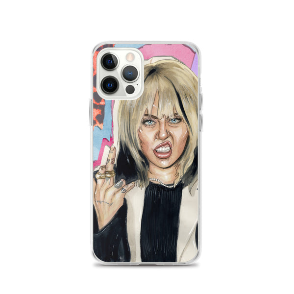 Miley Middle Finger iPhone Case