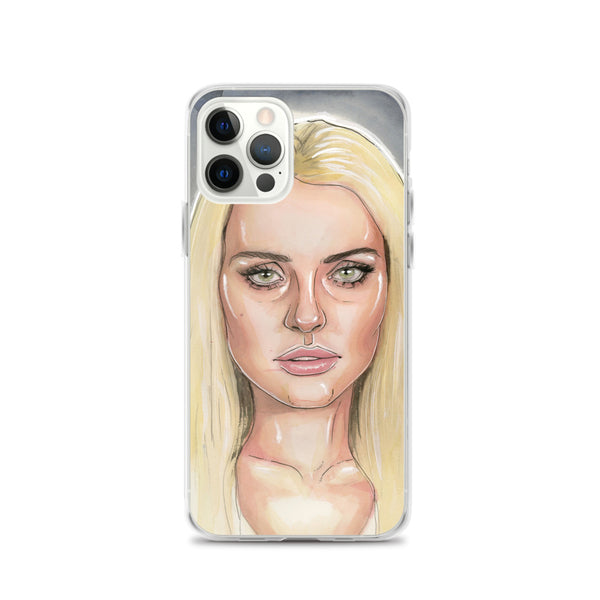 Lindsay Lohan Mugshot 5 iPhone Case