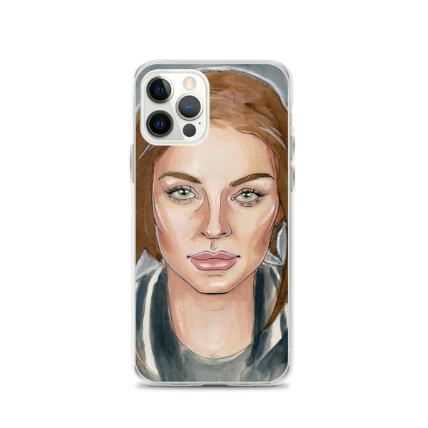 Lindsay Lohan Mugshot 6 iPhone Case