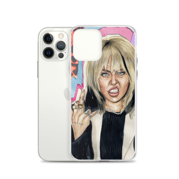 Miley Middle Finger iPhone Case