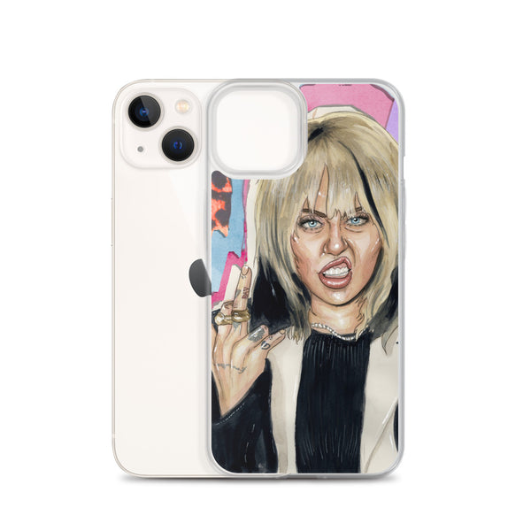 Miley Middle Finger iPhone Case