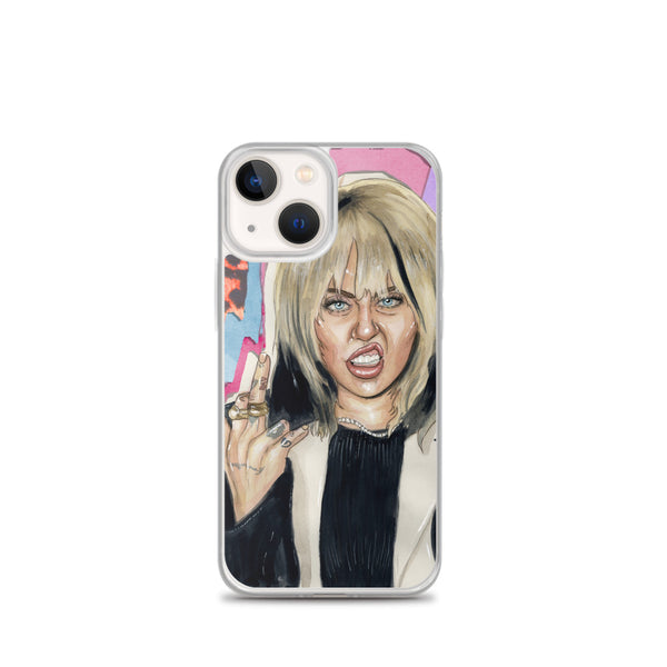 Miley Middle Finger iPhone Case