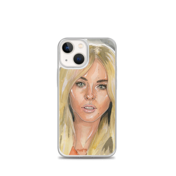 Lindsay Lohan Mugshot 1 iPhone Case