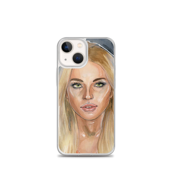 Lindsay Lohan Mugshot 2 iPhone Case