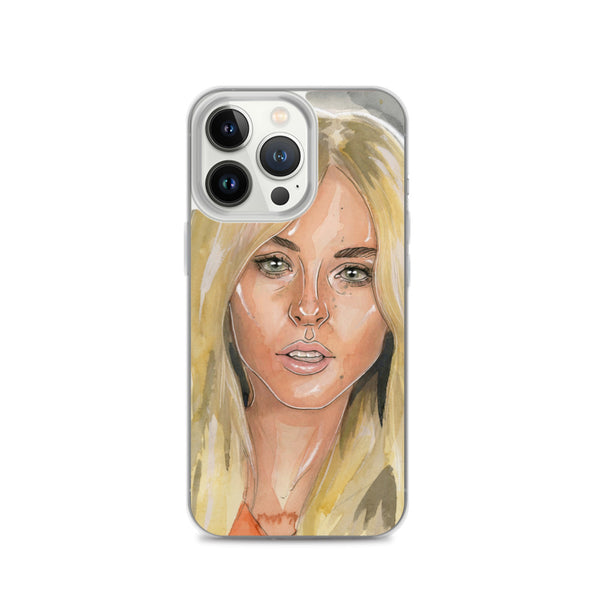 Lindsay Lohan Mugshot 1 iPhone Case