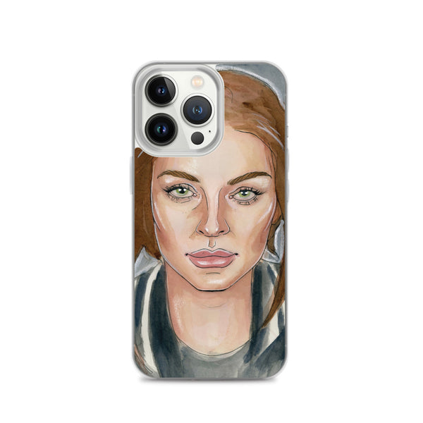 Lindsay Lohan Mugshot 6 iPhone Case