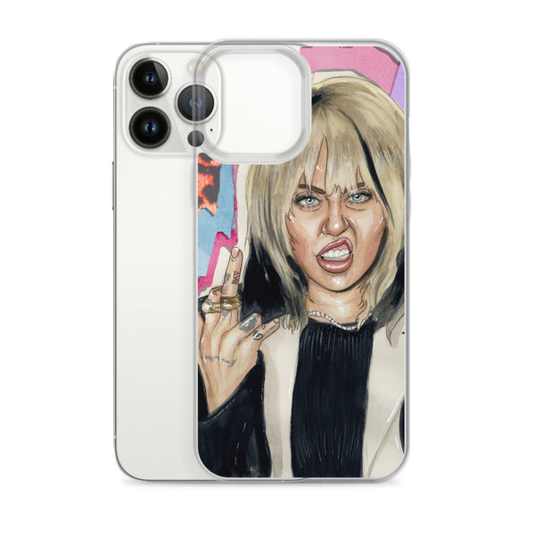 Miley Middle Finger iPhone Case