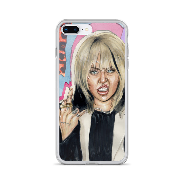 Miley Middle Finger iPhone Case