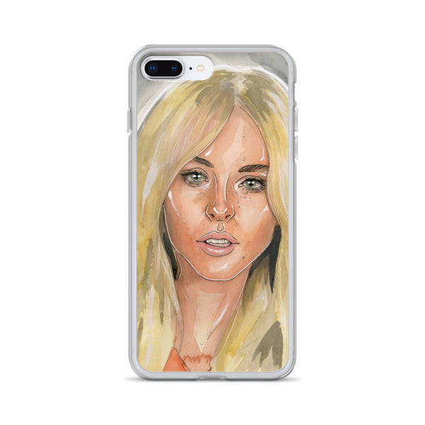 Lindsay Lohan Mugshot 1 iPhone Case