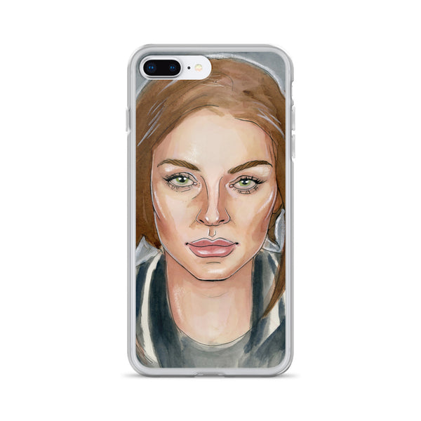 Lindsay Lohan Mugshot 6 iPhone Case