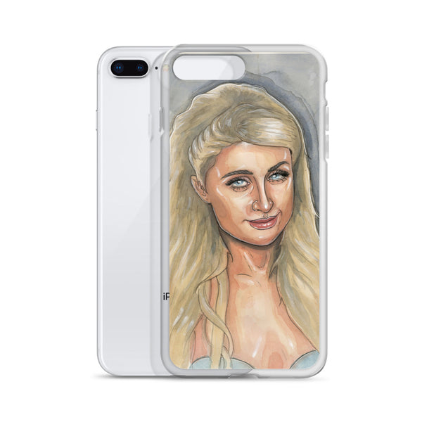 Paris Hilton Mugshot 1 iPhone Case