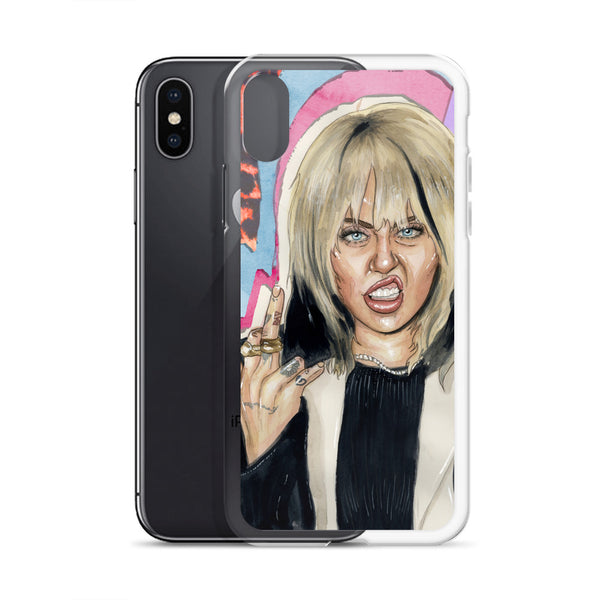 Miley Middle Finger iPhone Case