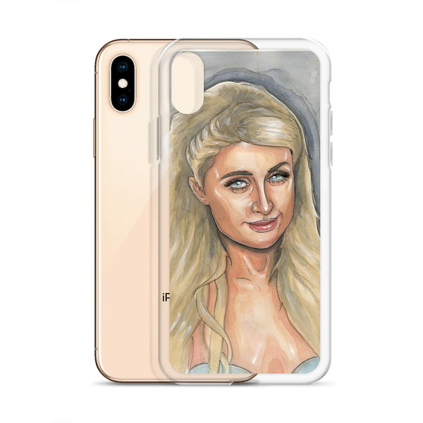 Paris Hilton Mugshot 1 iPhone Case