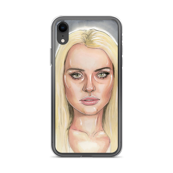 Lindsay Lohan Mugshot 5 iPhone Case