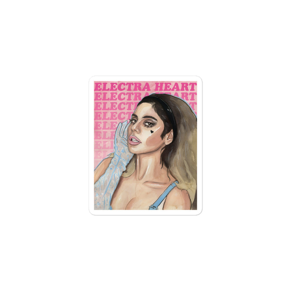 ELECTRA HEART - Die Cut Stickers